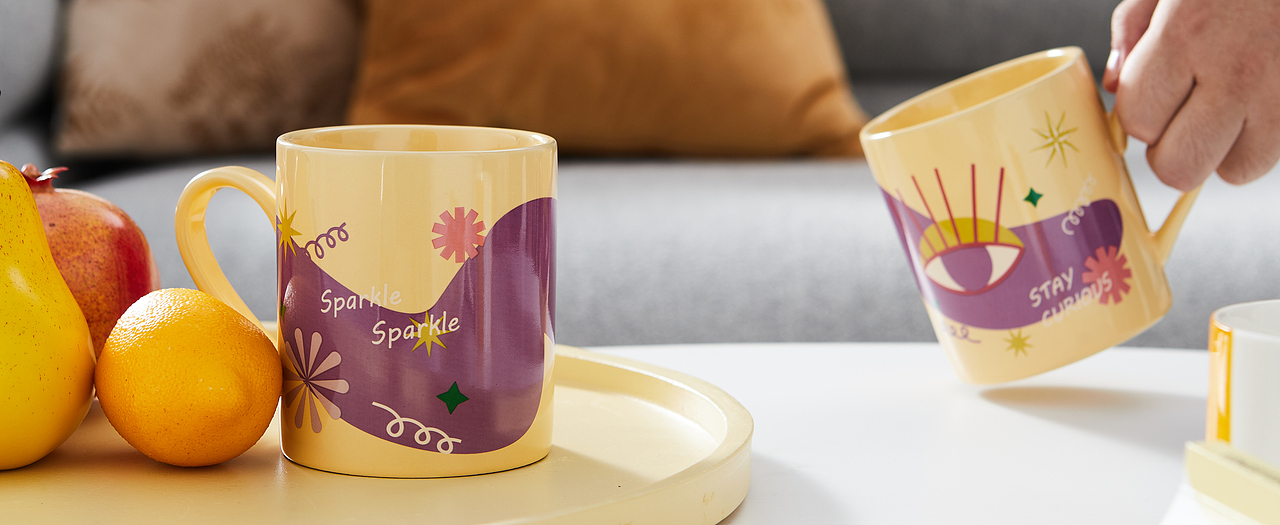 黄色马克杯（图ZMzc3MjAwNTU2） - 产品摄影 - 站酷设计师北方在此原创素材 - 站酷ZCOOL