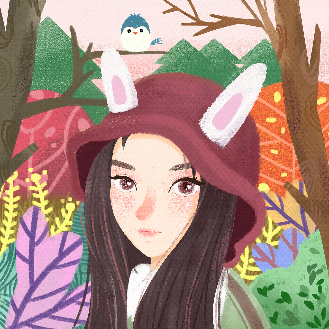 半身儿童插画专辑