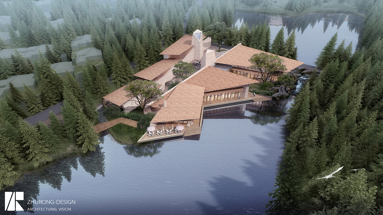 度假酒店—建筑表现（图ZMTcwMjg5NjMy） - 建筑/空间 - 站酷设计师筑荣设计原创素材 - 站酷ZCOOL