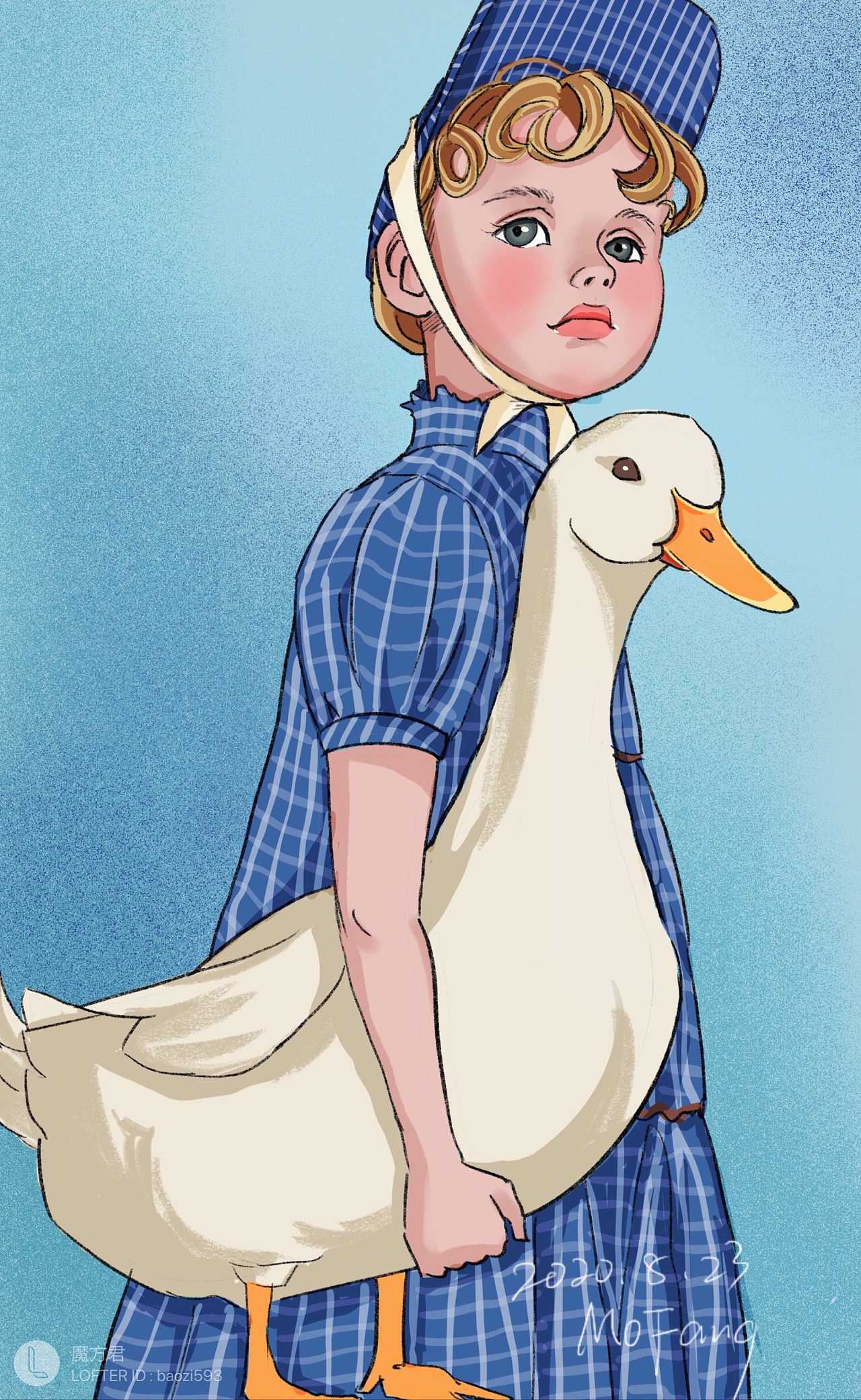 美式人物1|插画|儿童插画|魔芳的画 - 原创作品 - 站酷 (zcool)
