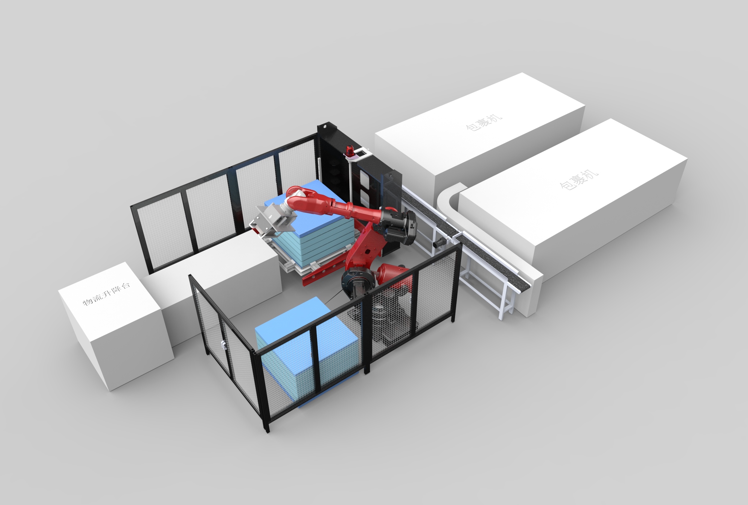 企业工业机械渲染图