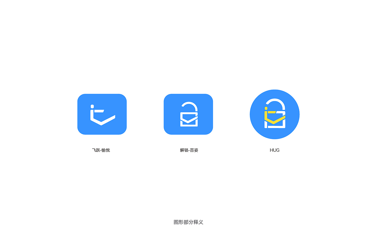 HUG健身学习小程序标志设计