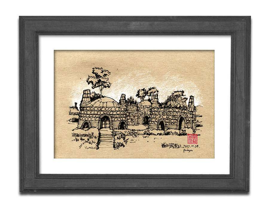 邯郸建筑手绘【一】古·迹（图ZMTgxNzE5MzQw） - 绘画 - 站酷设计师画设计原创素材 - 站酷ZCOOL