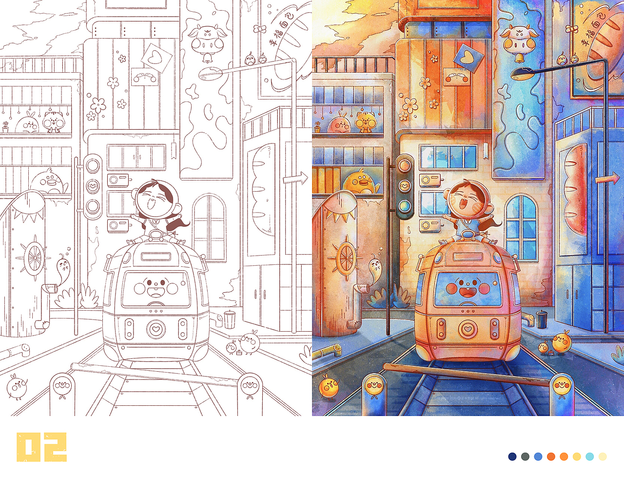 画着玩（图ZMjEwNzUyODIw） - 儿童插画 - 站酷设计师二流小画家BANT原创素材 - 站酷ZCOOL