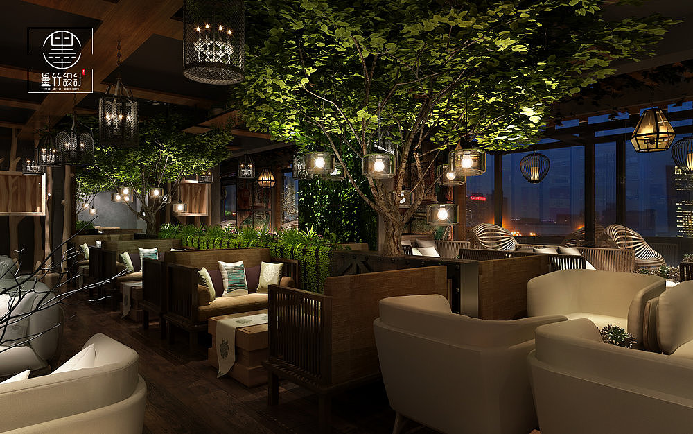 沐沐里音乐主题餐厅设计重庆餐厅设计公司