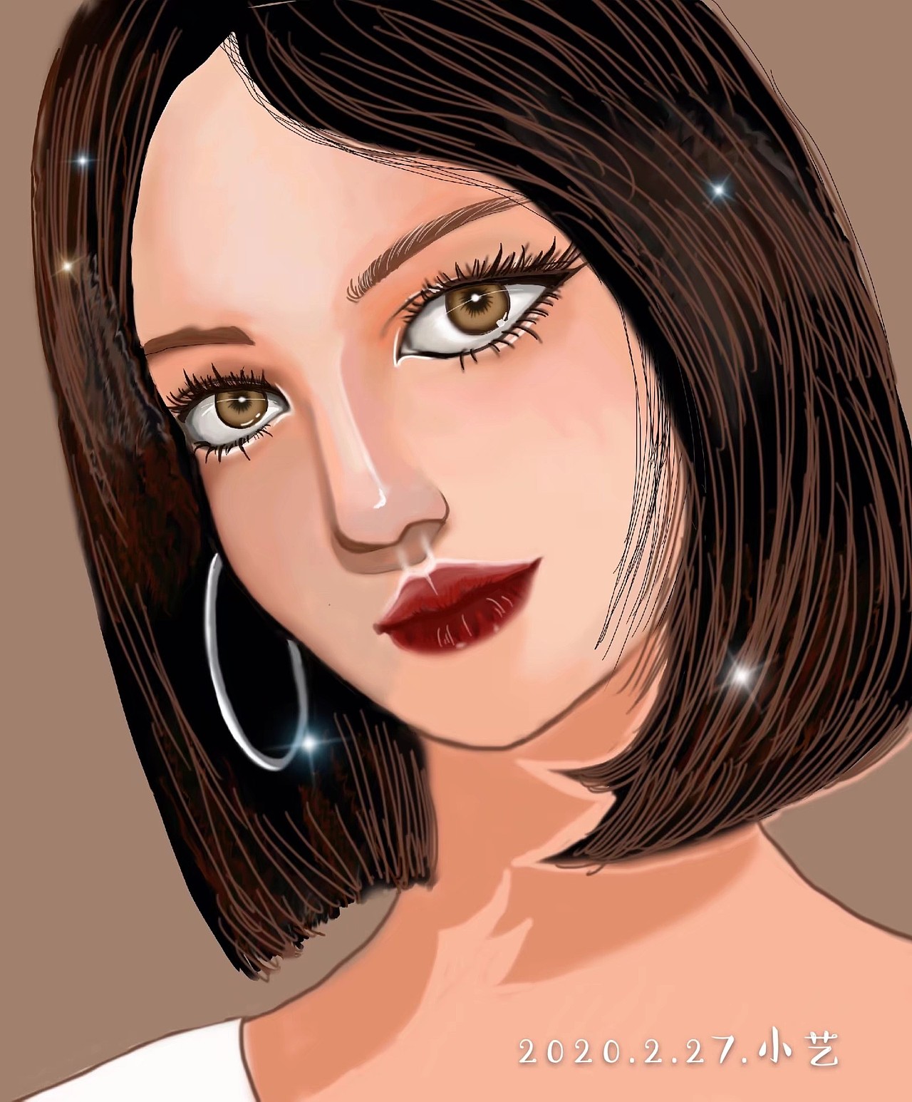 夏天小艺绘画作品