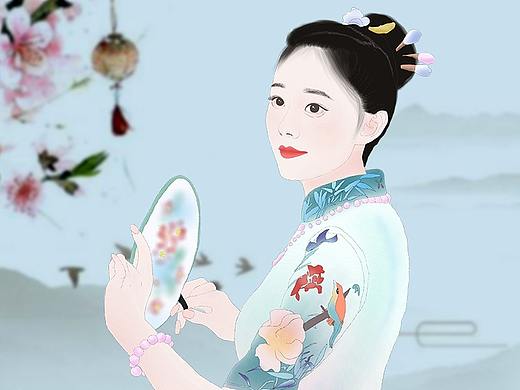 19@旗袍風(fēng)（個(gè)人主頁(yè)-ZNDE4NTM1MzI=） - 其他 - 站酷設(shè)計(jì)師鳶尾筆記原創(chuàng)素材 - 站酷ZCOOL