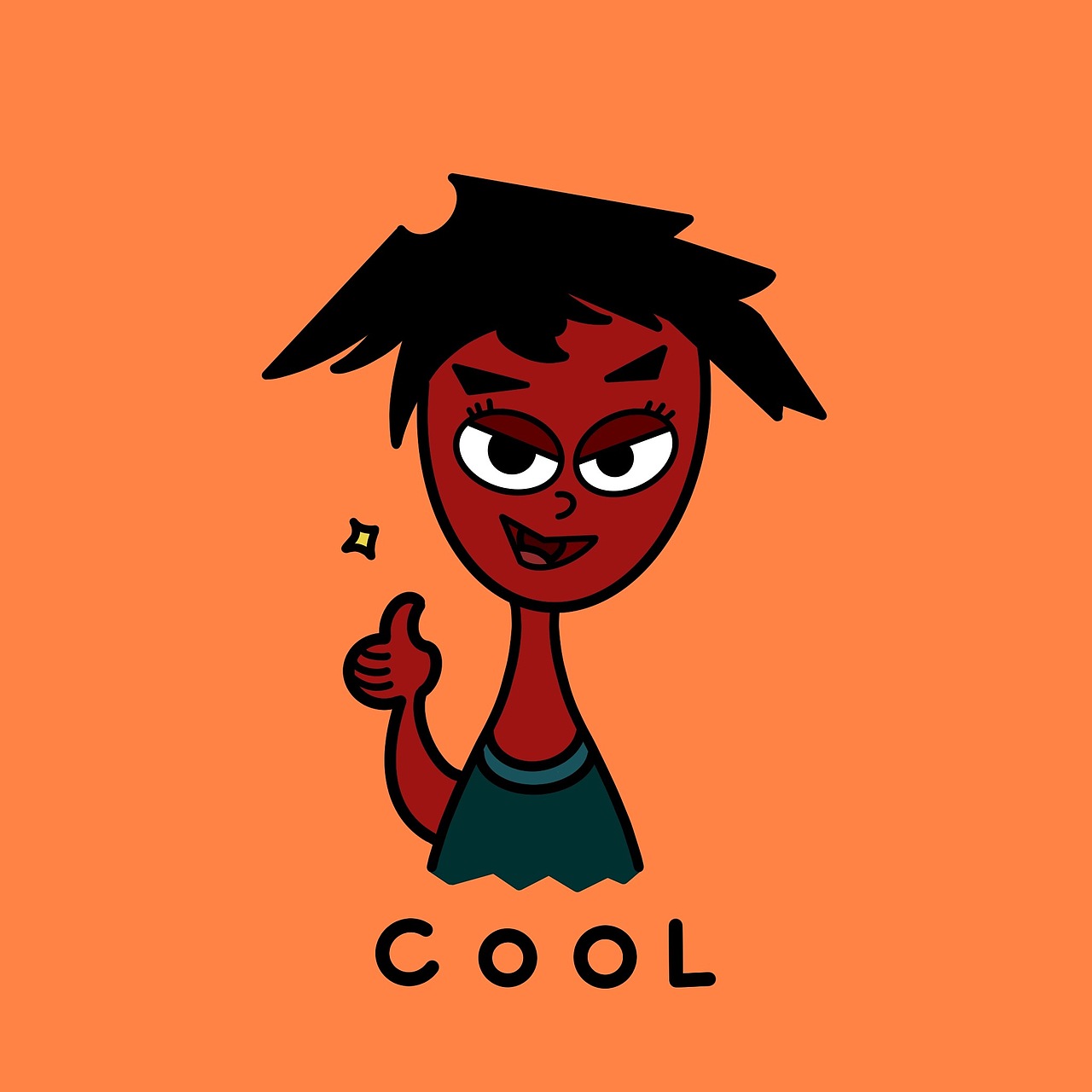 暗中观察（图ZMjAzMzUyNzg0） - 新锐潮流插画 - 站酷设计师SkiingtoRicci原创素材 - 站酷ZCOOL