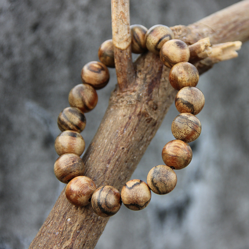 花奇楠木珠情侣手串手链