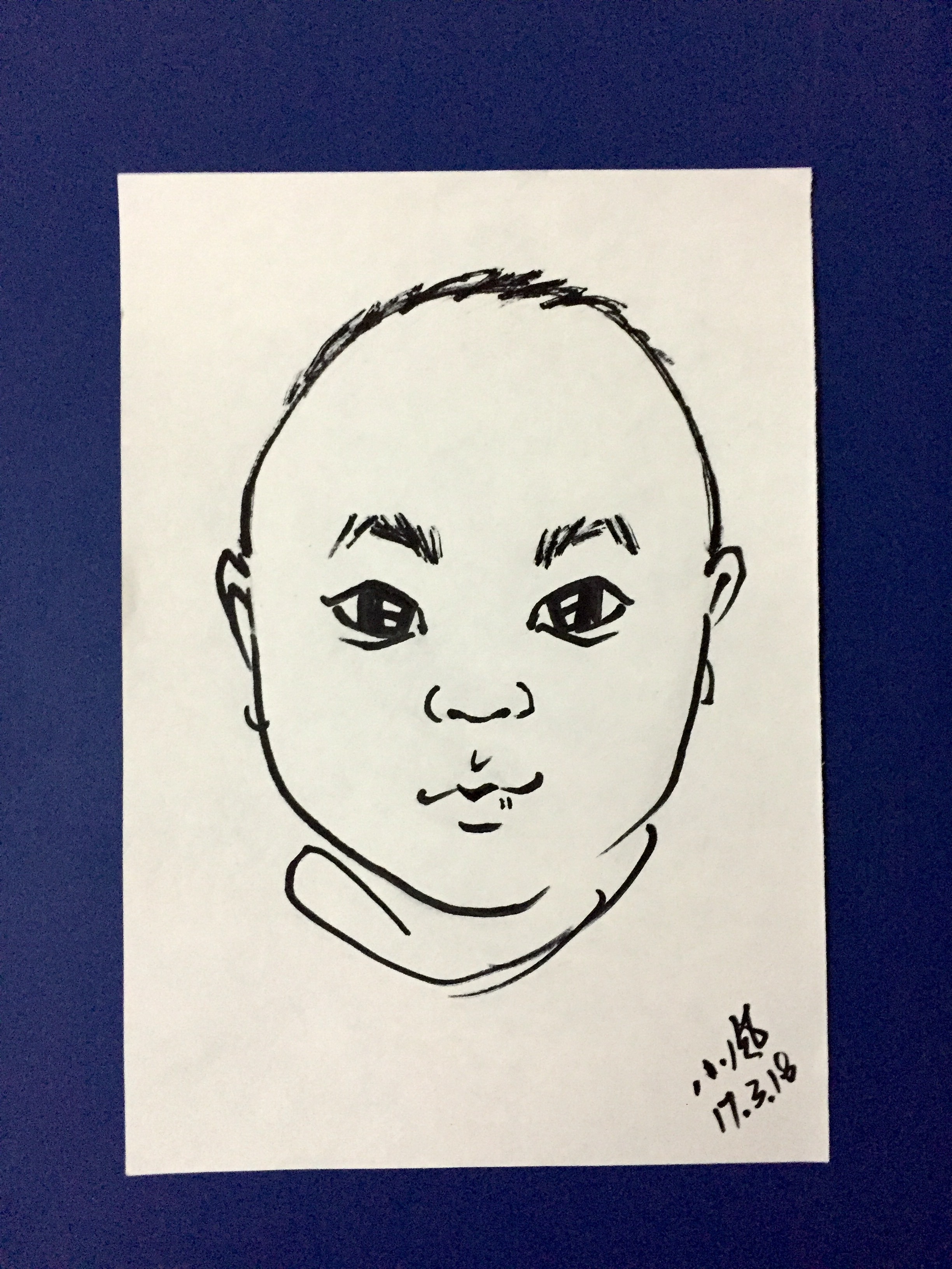 简笔肖像|动漫|单幅漫画|杨晓峰 - 原创作品 - 站酷 (zcool)