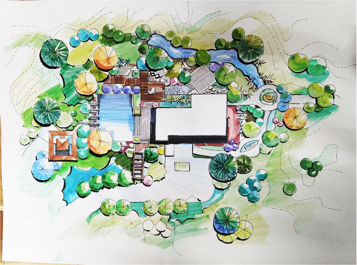 建筑水彩手绘（图ZMTYxNzY2NDky） - 绘画 - 站酷设计师李文YAO努力原创素材 - 站酷ZCOOL