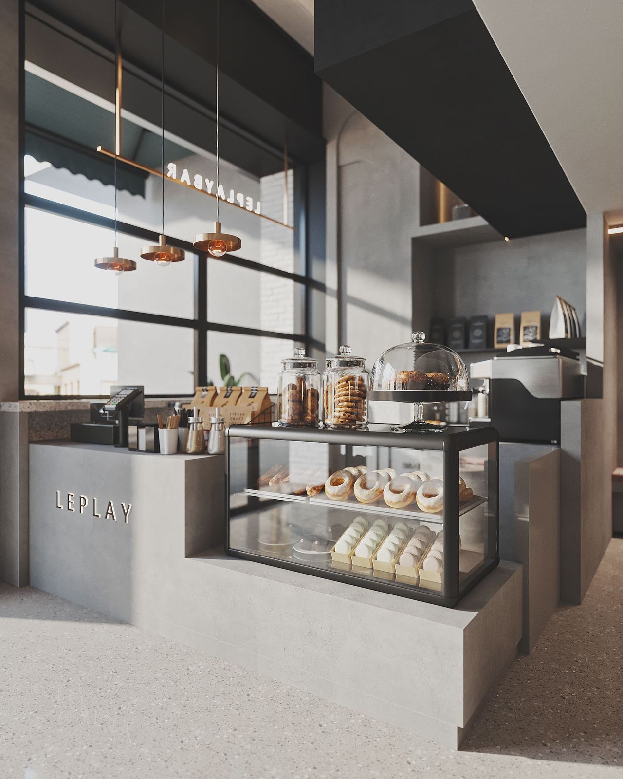 咖啡店-效果表现