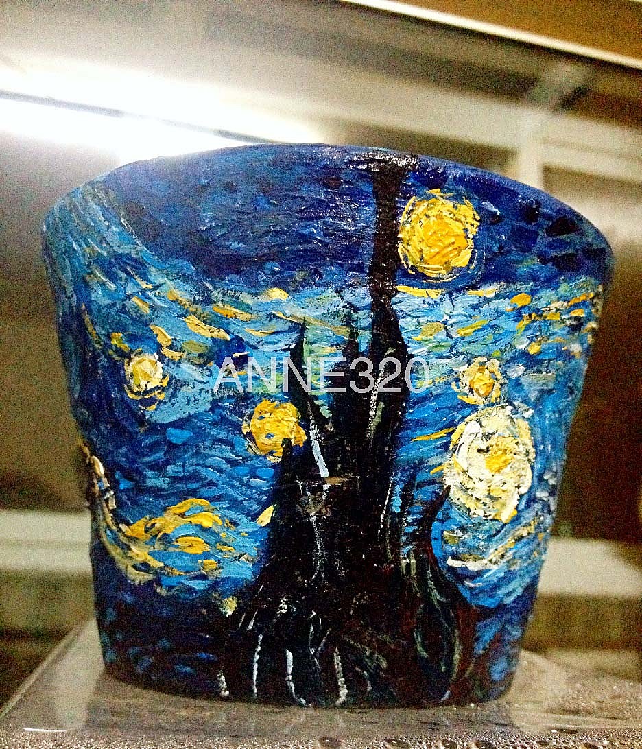 手绘花盆星空（图ZMjYzMTk2NDA=） - 绘画 - 站酷设计师ANNE320原创素材 - 站酷ZCOOL