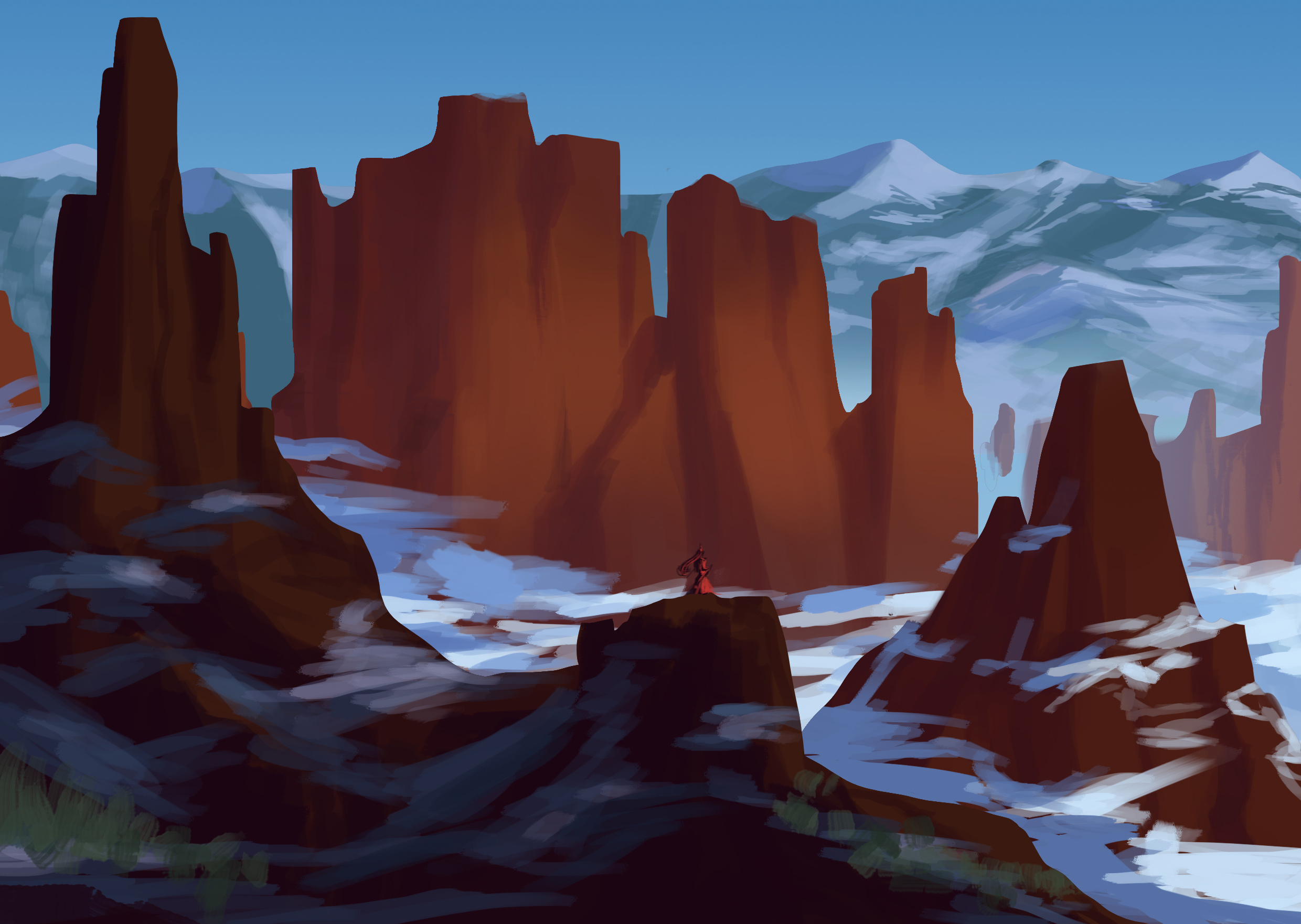 19整理,色彩临摹习作