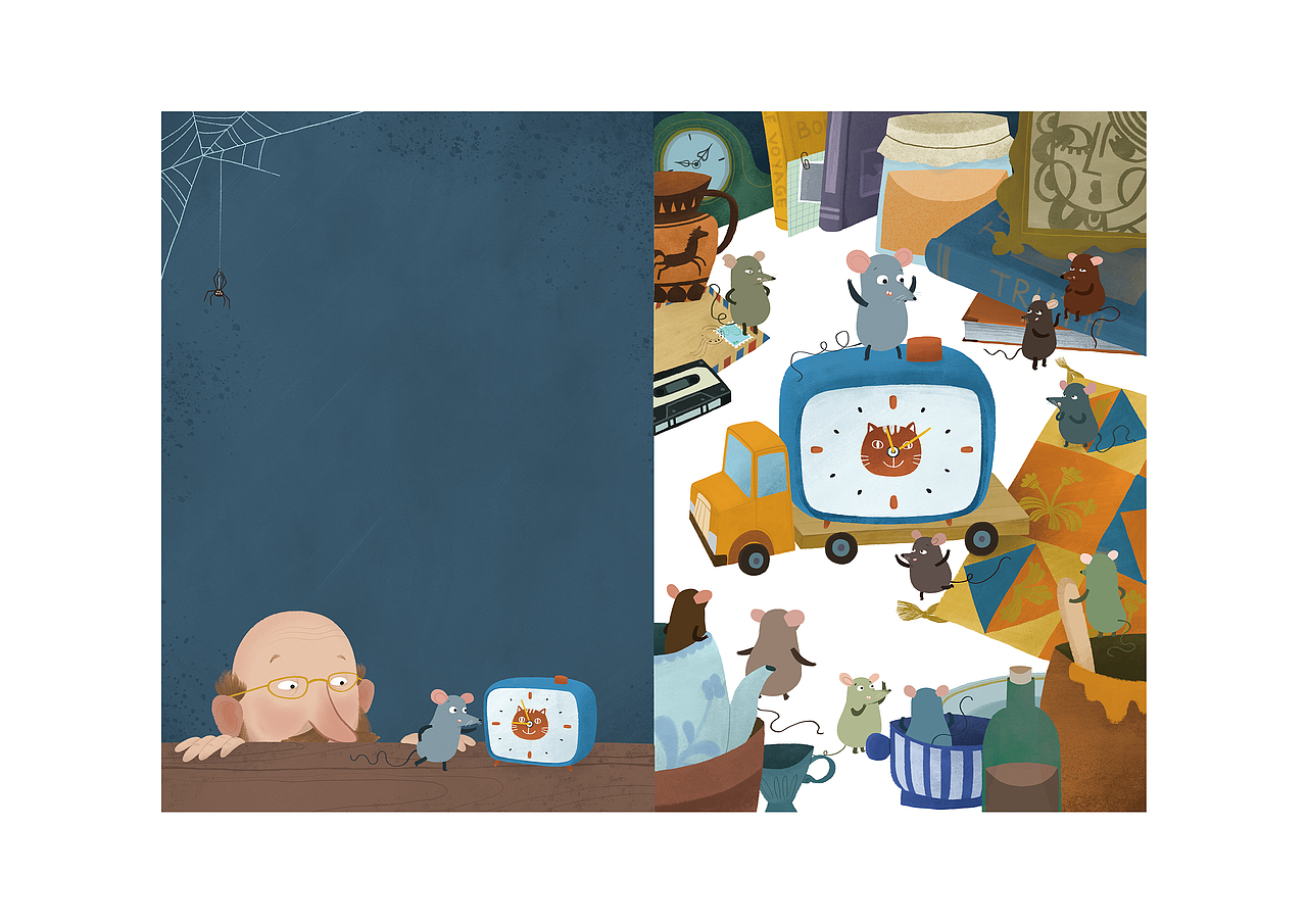 儿童绘本工作插画~