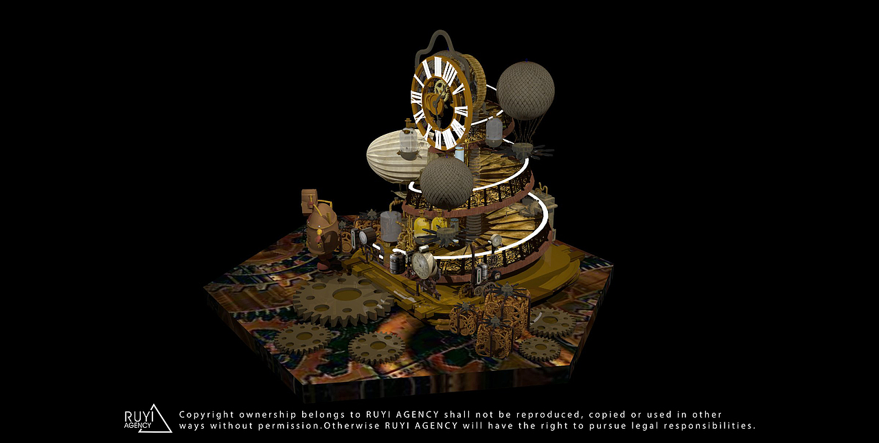 RUYI AGENCY EVENT·杭州来福士一周年庆效果图