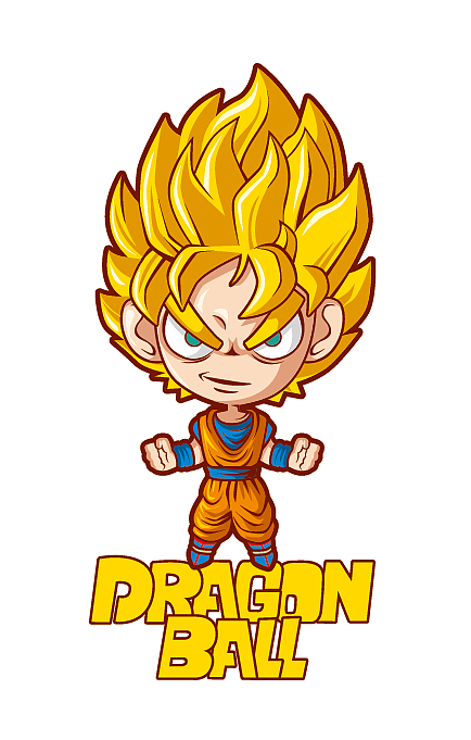 龙珠系列部分人物q版小插画