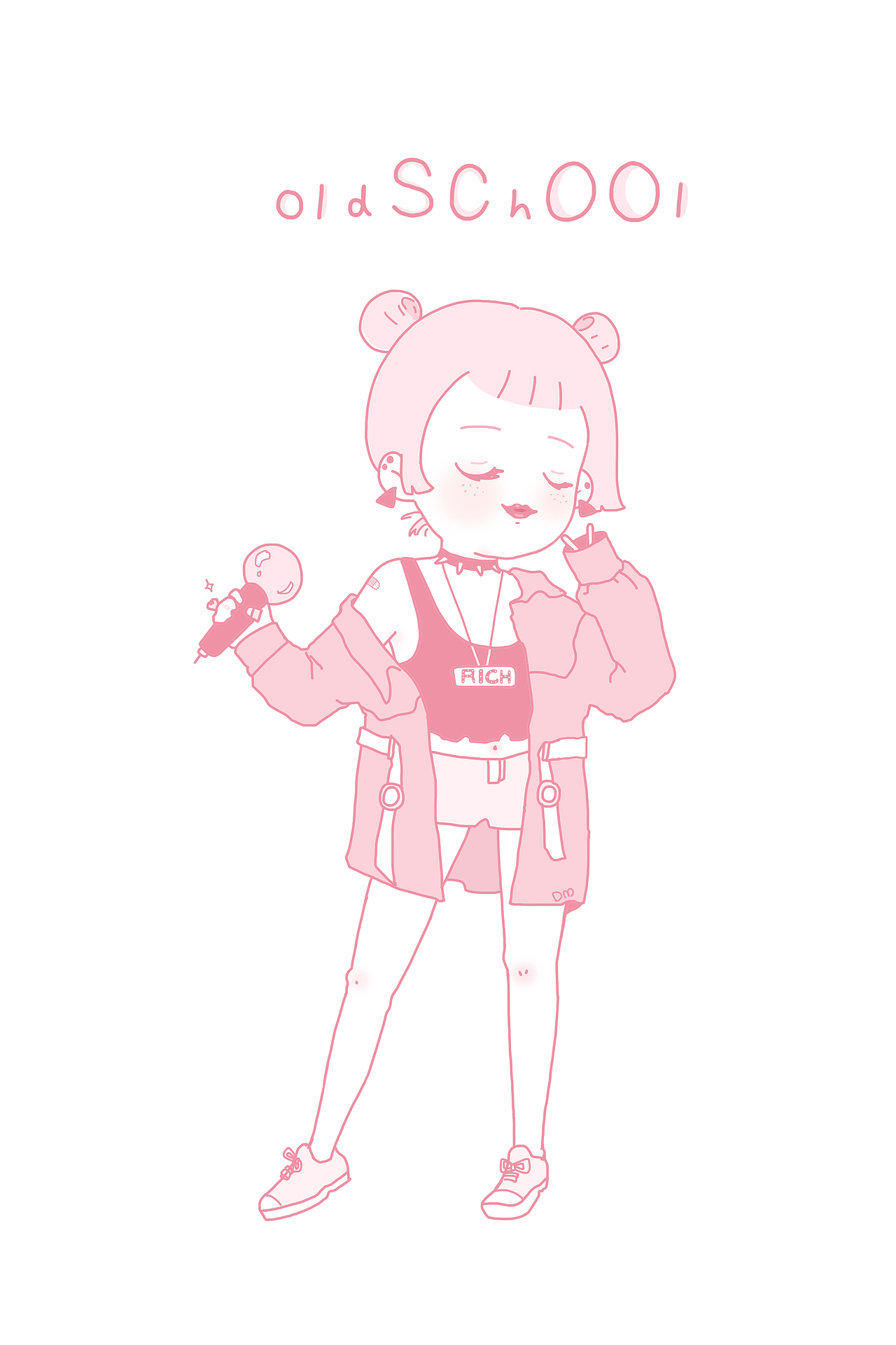 平凡的我 平凡的画着