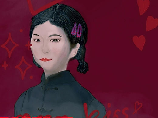 无偿练习稿/一组伪厚涂风人物合集/vol.1