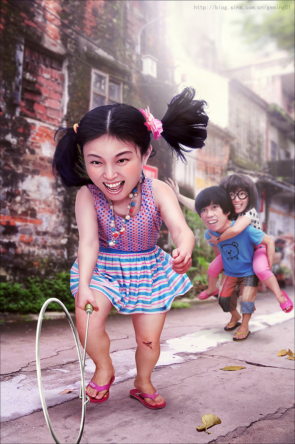 冬瓜妹的童年生活（图ZNTcwMjA1MjQ=） - 人像摄影 - 站酷设计师刘一手01原创素材 - 站酷ZCOOL