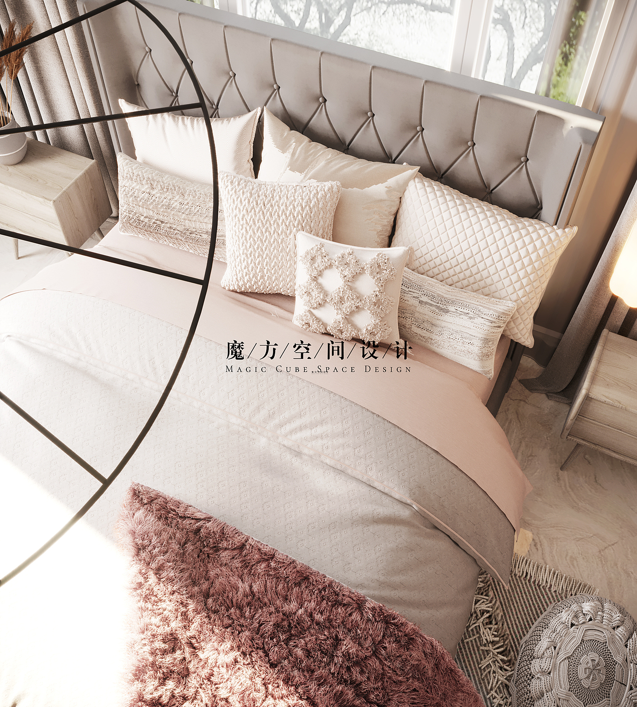【魔方】北欧复古•厦门住宅项目（图ZMjEwMjcyMzYw） - 家装设计 - 站酷设计师魔方空间设计原创素材 - 站酷ZCOOL