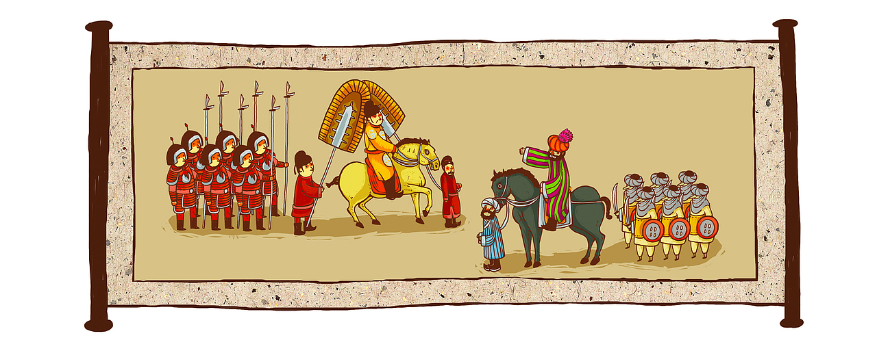 古代类插画 合集一（图ZMjA4OTkyMTY=） - 儿童插画 - 站酷设计师whw131原创素材 - 站酷ZCOOL