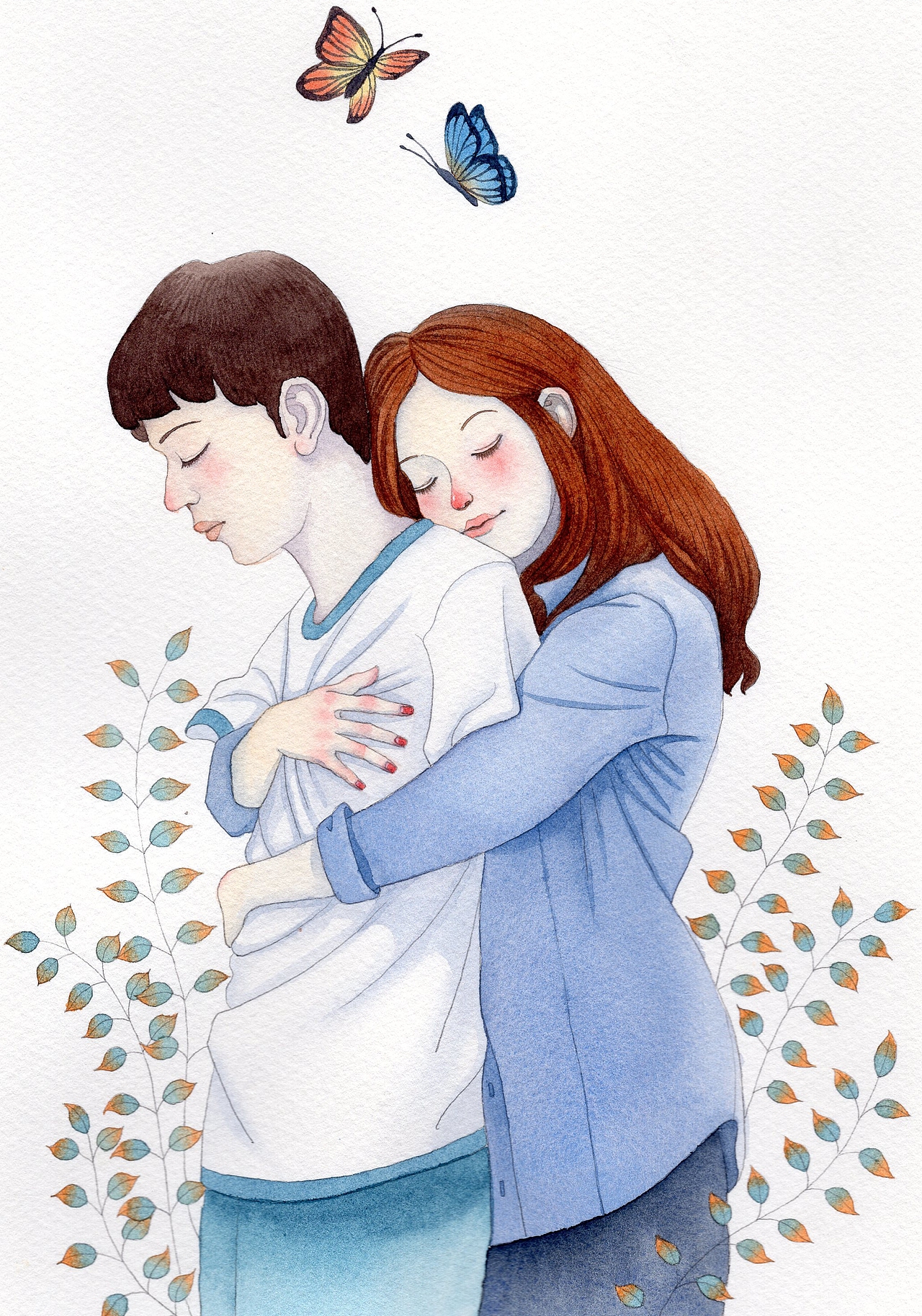 水彩练习（图ZMTI5ODQ4ODU2） - 商业插画 - 站酷设计师小壹插画原创素材 - 站酷ZCOOL