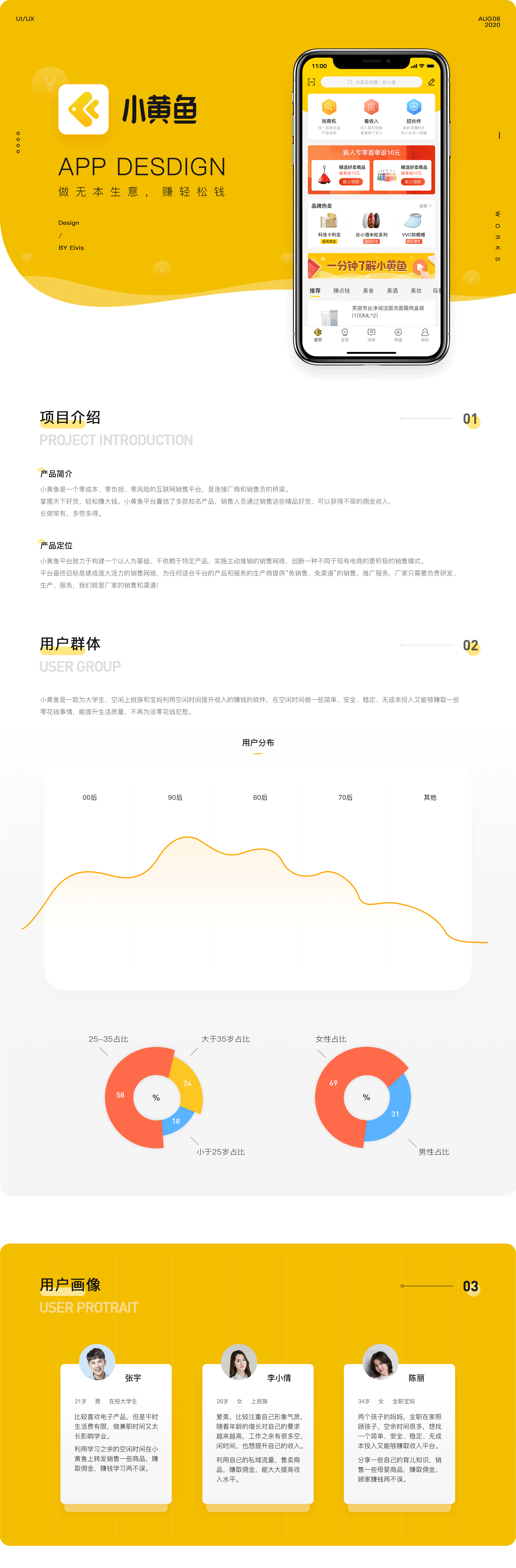 一款销售商品返佣赚钱的APP