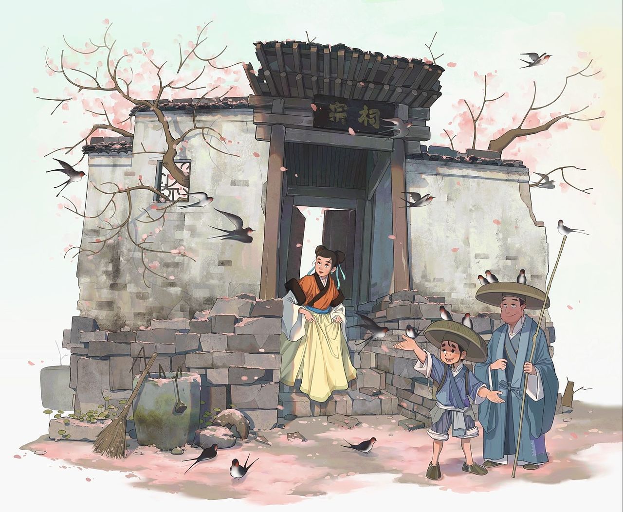 【2023富贵儿的插画年度总结】（图ZMzU4NzcxNDI4） - 概念设定 - 站酷设计师画画的富贵儿原创素材 - 站酷ZCOOL