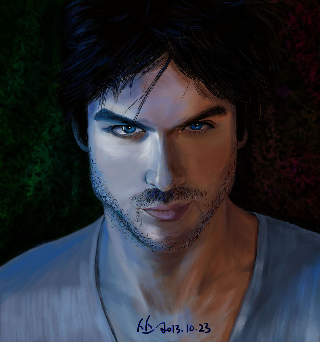 手绘吸血鬼日记 达蒙