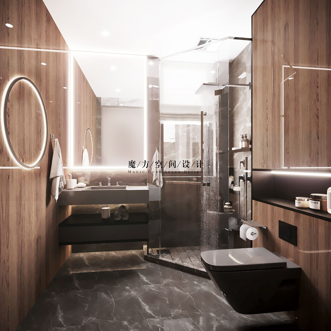 【魔方】极简艺术•成都住宅项目（图ZMTk4NDMxNDg0） - 家装设计 - 站酷设计师魔方空间设计原创素材 - 站酷ZCOOL