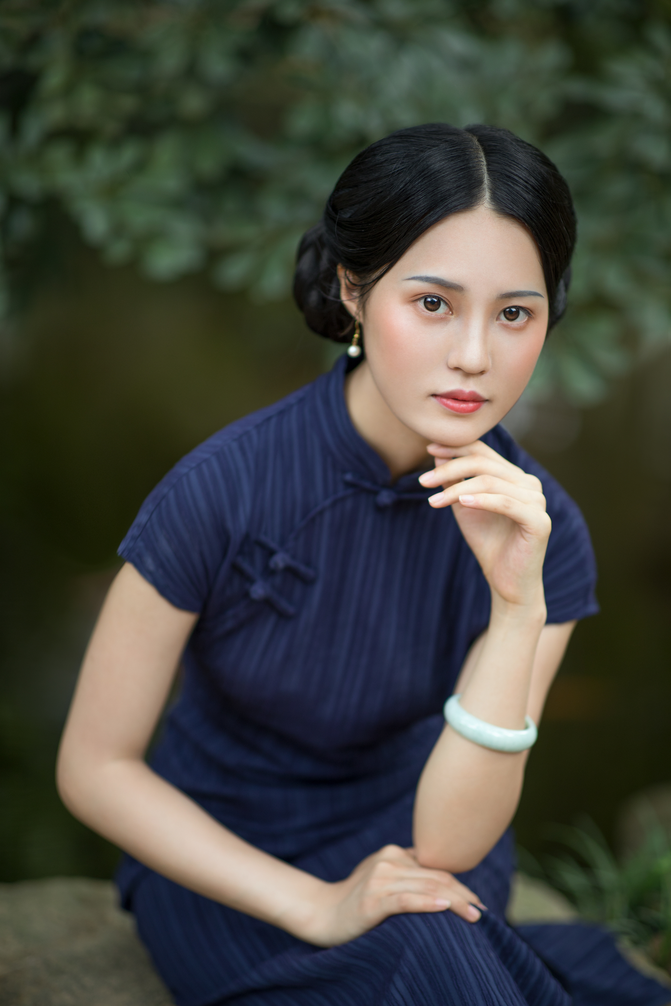 旗袍拍摄|摄影|人像摄影|张佳娜小坏钱 - 原创作品 - 站酷 (zcool)