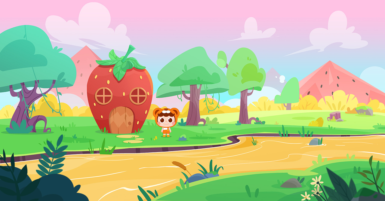 一些动画场景|动漫|动画片|海豚斯巴达 - 原创作品 - 站酷 (zcool)