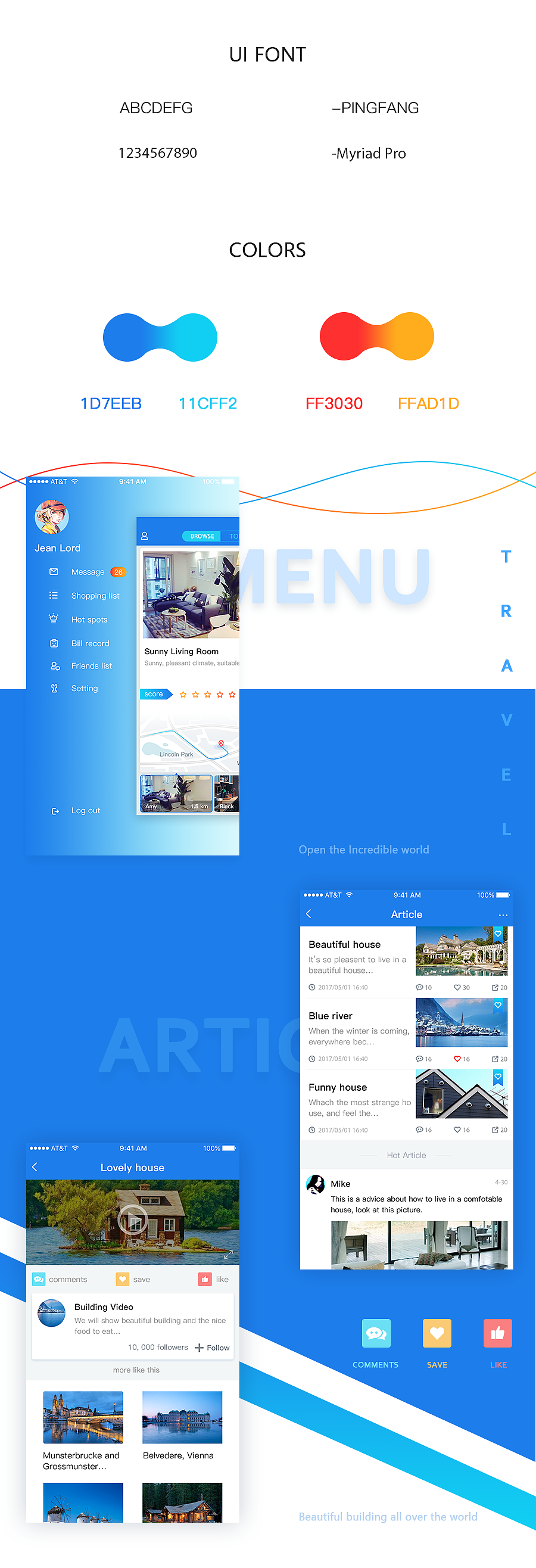 旅游APP UI界面练习（图ZODA1MTUwODQ=） - APP界面 - 站酷设计师RUNNYMAN原创素材 - 站酷ZCOOL