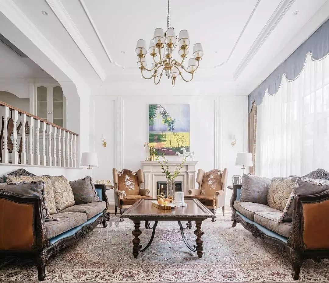 苏州丽岛别墅280平装修设计实景（图ZMTMzMzk5NDky） - 家装设计 - 站酷设计师尚层装饰原创素材 - 站酷ZCOOL