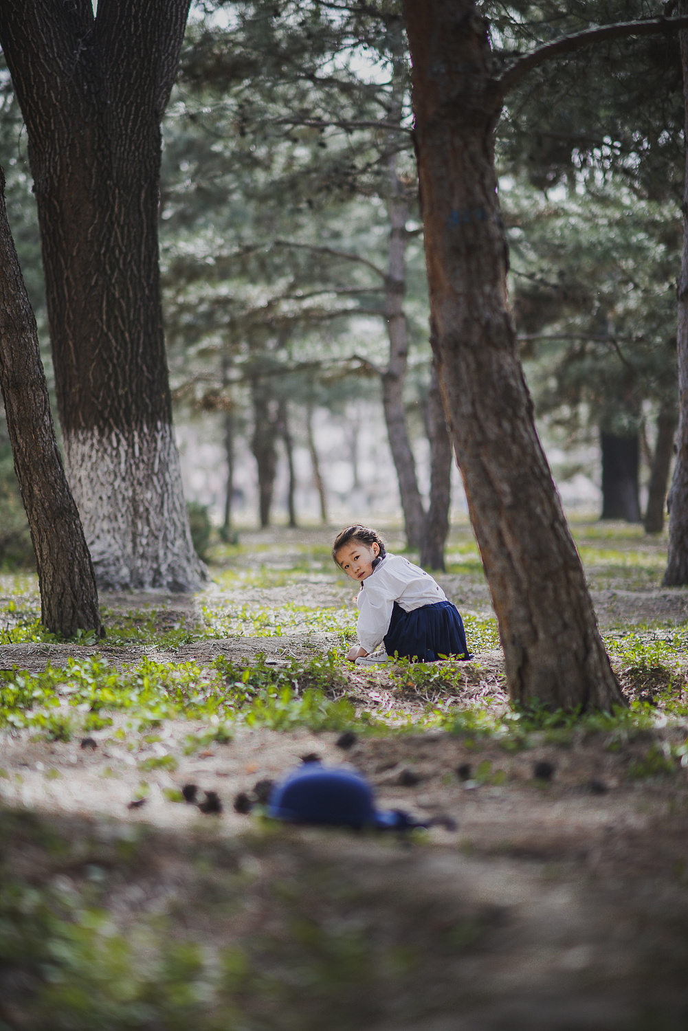 在树林里闪闪发光的女…汉子|摄影|人像摄影|和和阿和 - 原创作品