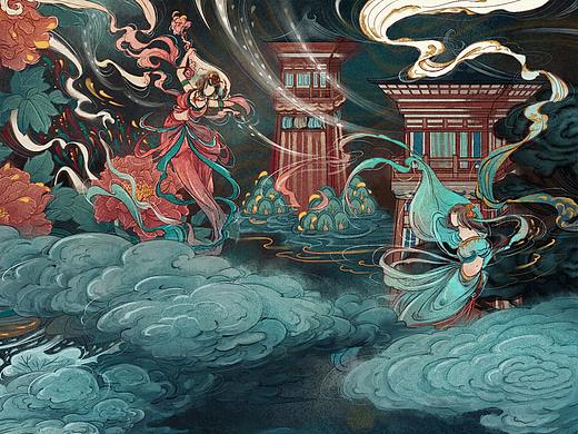 【分享】大梦一场过敦煌—王者荣耀主题海报及皮肤设计