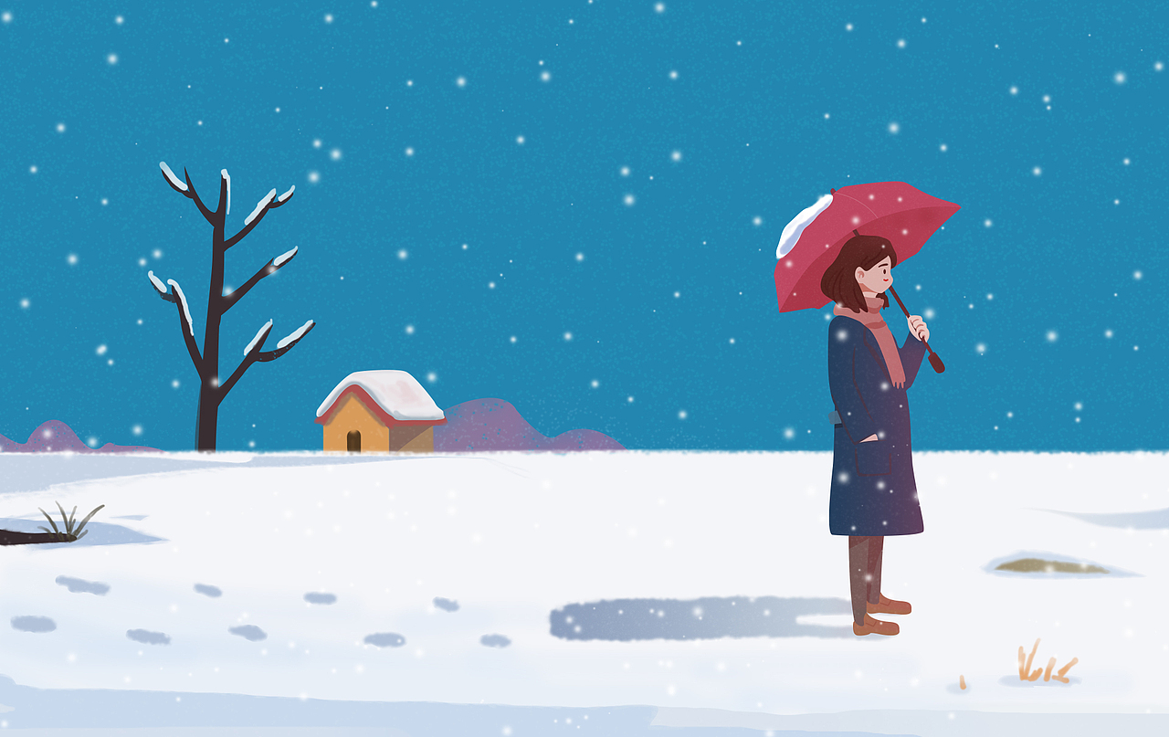 清新而宁静的冬季（图ZMTQxMzM5NTY4） - 创作习作 - 站酷设计师丁丁Sherry原创素材 - 站酷ZCOOL