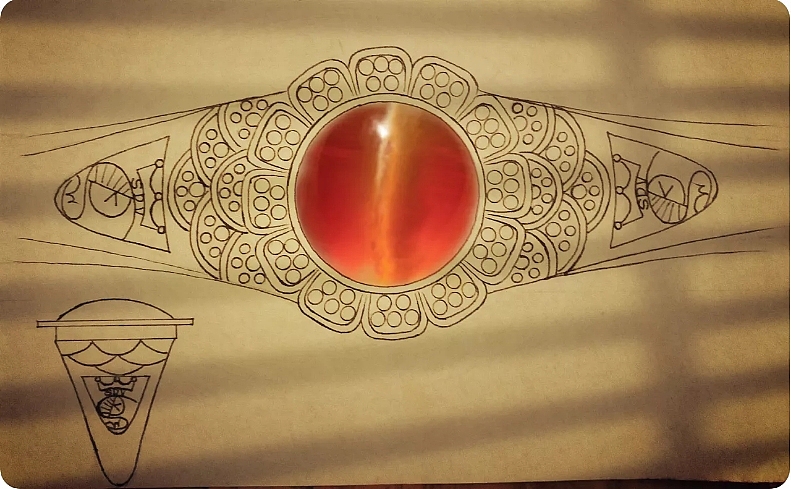 手绘稿保存猫眼大戒指（图ZMTEzMjQxODU2） - 生活用品 - 站酷设计师Z45553849原创素材 - 站酷ZCOOL