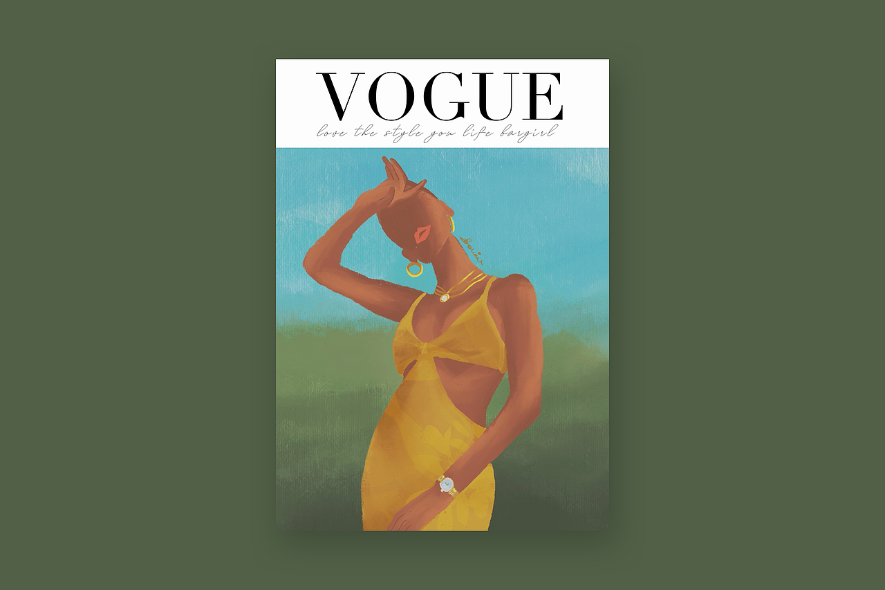 原创插画|时尚girls