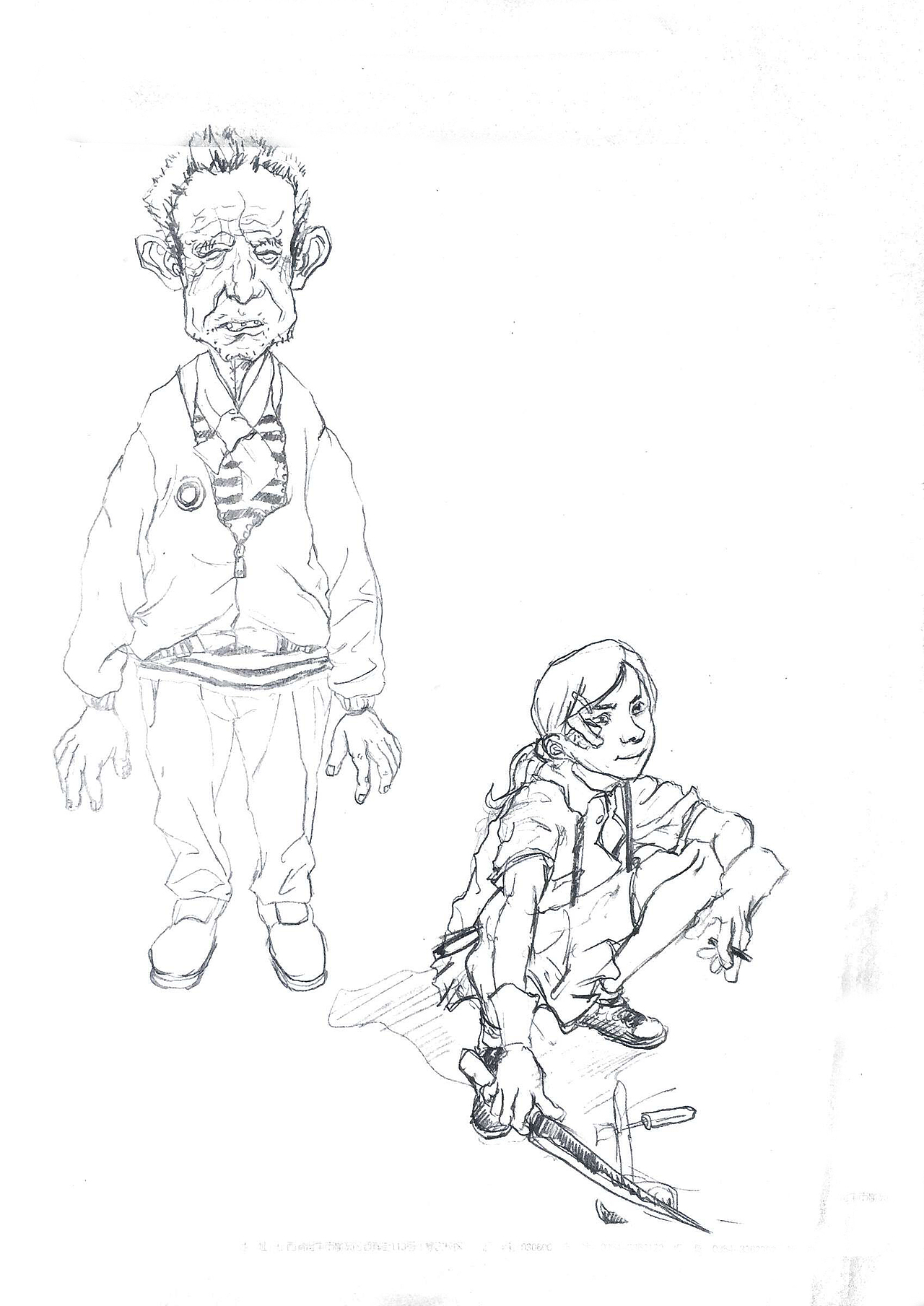 速写（图ZMjM4MDU5MTI=） - 创作习作 - 站酷设计师乌云男青年原创素材 - 站酷ZCOOL