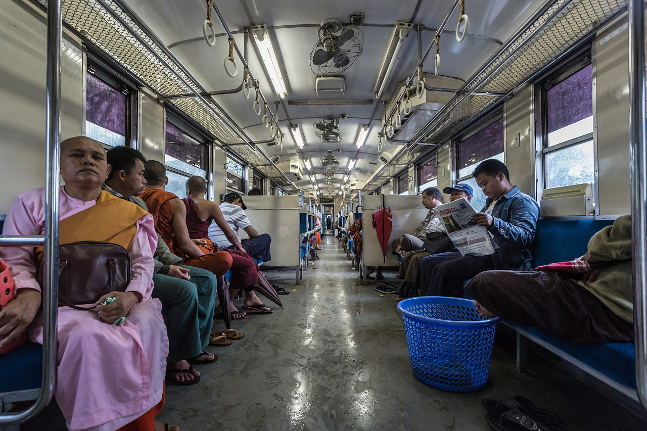 缅甸，人文文化，缅甸火车缅甸铁路视频素材,延时摄影视频素材下载,高清3840X2160视频素材下载,凌点视频素材网,编号:438202
