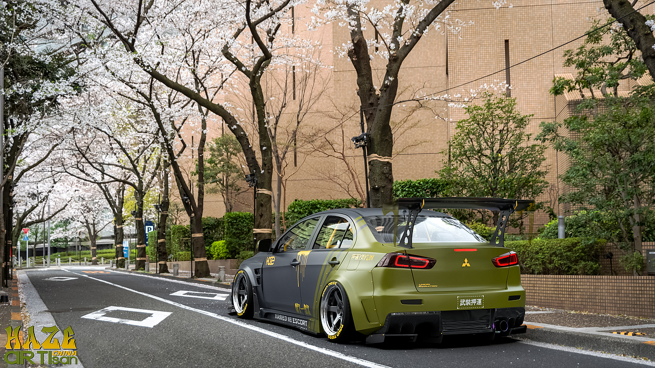 EVO varis 涂装设计（图ZMjcwNjk1ODI4） - 交通工具 - 站酷设计师鹿卡628原创素材 - 站酷ZCOOL