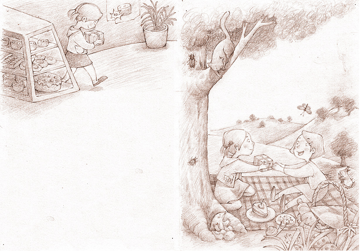儿童插画（图ZNjMzOTU3NDg=） - 儿童插画 - 站酷设计师灰猫大米原创素材 - 站酷ZCOOL