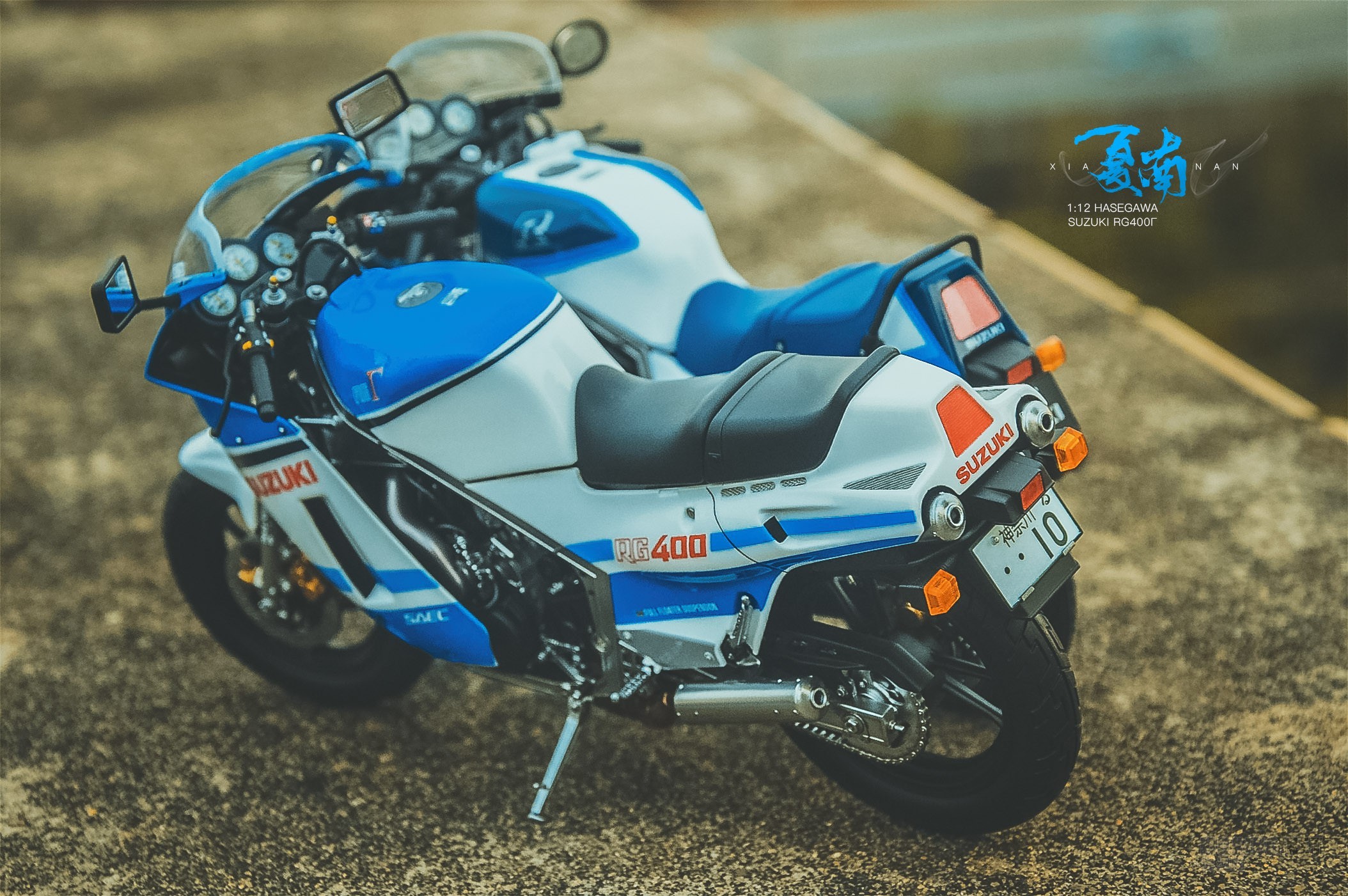 长谷川 1:12 铃木rg400