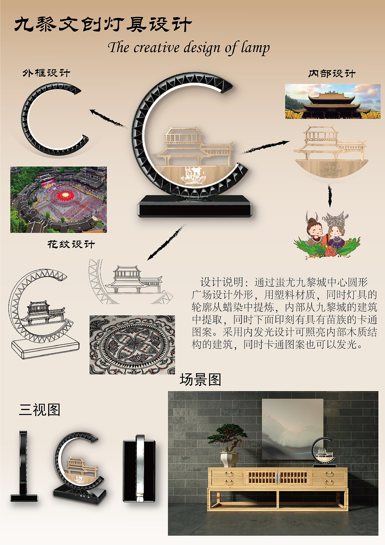 九黎文创灯具设计（图ZMjEyNzA4NDA0） - 其他 - 站酷设计师Z10667612原创素材 - 站酷ZCOOL
