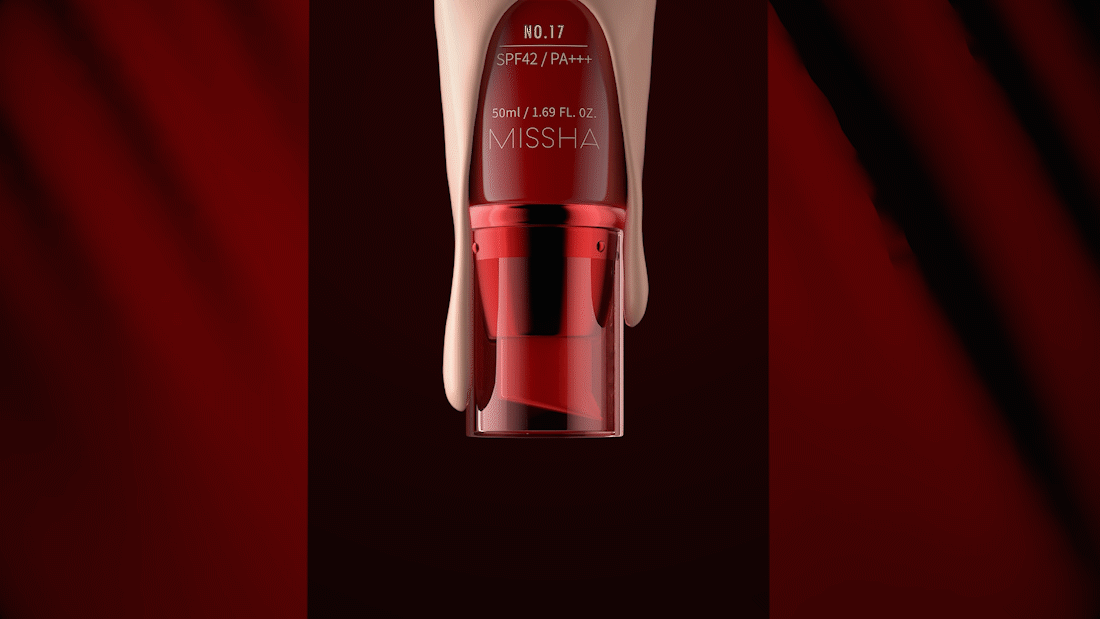 C4D动态视频之MISSHA谜尚BB霜