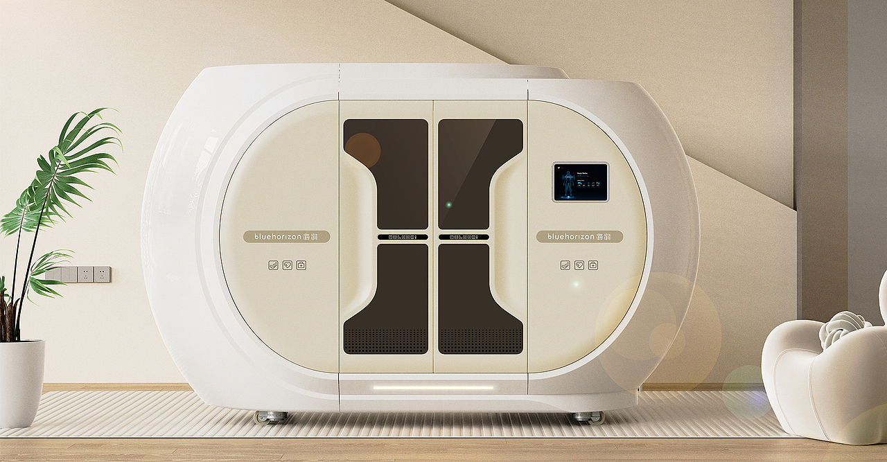 微高压氧疗舱设计 | 鲸禧设计 x 重庆海润(图ZMzYxMDM4NDg0) - 工业用品/机械 - 站酷设计师深圳鲸禧工业设计原创素材 - 站酷ZCOOL