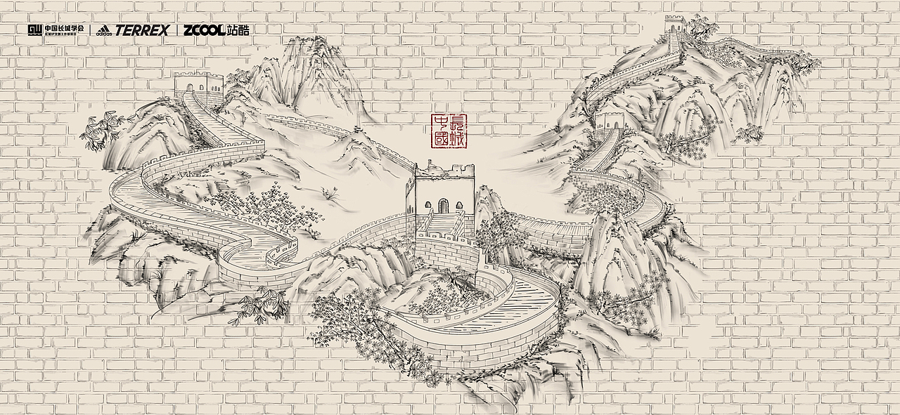 绵延万里(图ZMjc2NTk5NDg4) - 图案 - 站酷设计师翎三一原创素材 - 站酷ZCOOL