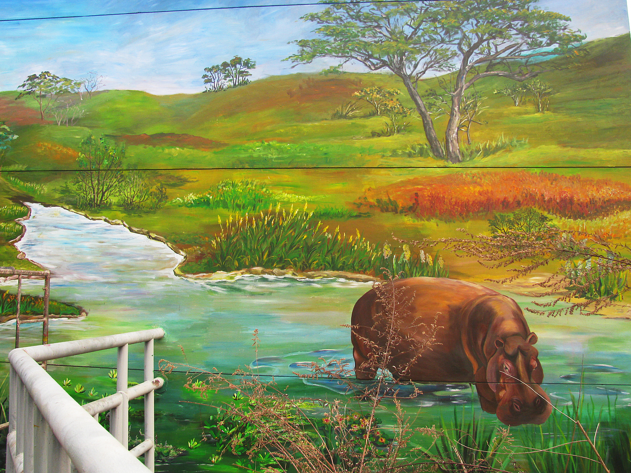 大型手绘墙（图ZODUzNzI4MzY=） - 绘画 - 站酷设计师艺达彩绘雕塑原创素材 - 站酷ZCOOL